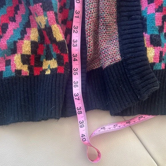 Fruit of the Loom Multicolor Patterned Cardigan - Picture 3 of 8